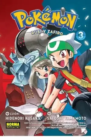 Últimas Unidades POKEMON 11. RUBÍ Y ZAFIRO 03 NUEVA EDICIÓN