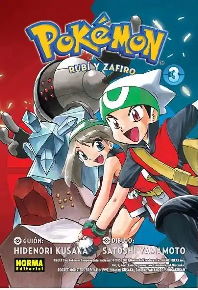 Últimas Unidades POKEMON 11. RUBÍ Y ZAFIRO 03 NUEVA EDICIÓN