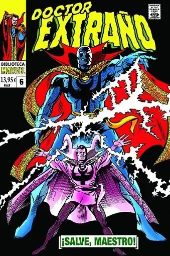 BIBLIOTECA MARVEL DOCTOR EXTRAÑO 06 DE 1968-1969 Envío Exprés