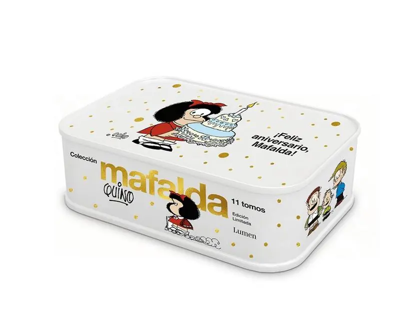 Alta Calidad COLECCION MAFALDA 11 TOMOS EN UNA LATA (EDICION LIMITADA)