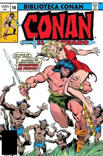 Envío Exprés BIBLIOTECA CONAN. CONAN EL BÁRBARO 18 DE 1979 A 1980