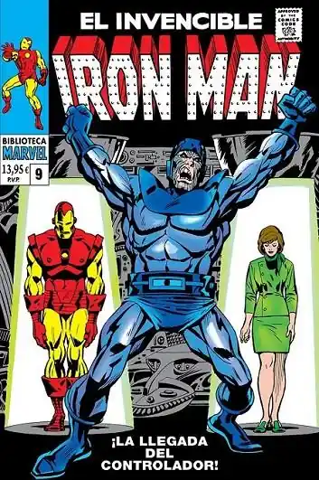 BIBLIOTECA MARVEL EL INVENCIBLE IRON MAN 09 DE 1969 Oferta Flash