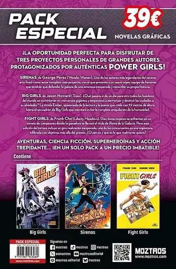 Precio Reducido PACK ESPECIAL POWER GIRLS CONTIENE SIRENAS, BIG GIRLS Y FIGHT GIRLS