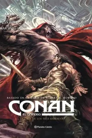 Promoción CONAN EL CIMMERIO Nº10 LA CASA DE LOS TRES BANDIDOS