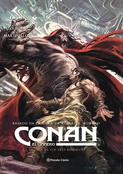 Promoción CONAN EL CIMMERIO Nº10 LA CASA DE LOS TRES BANDIDOS