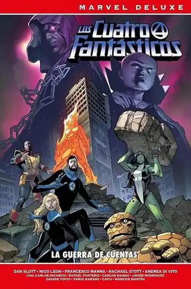 Oferta Especial LOS 4 FANTÁSTICOS DE DAN SLOTT MARVEL NOW! DELUXE 04