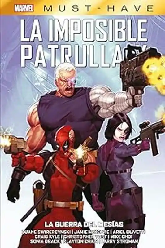 Rebajas MARVEL MUST-HAVE LA IMPOSIBLE PATRULLA-X 14 LA GUERRA DEL MESÍAS