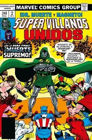 SUPERVILLANOS UNIDOS MARVEL LIMITED RÚSTICA 02 Envío Exprés