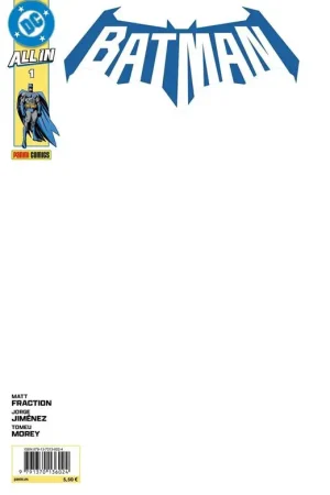 ALL IN BATMAN 01 PORTADA BLANCA Mejor Precio