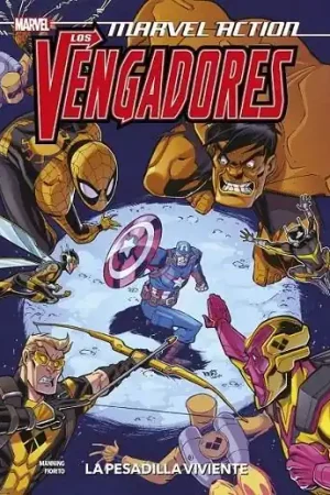 Stock Limitado MARVEL ACTION. LOS VENGADORES 04. LA PESADILLA VIVIENTE