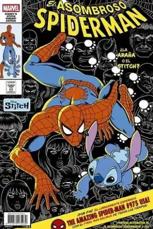 Venta Final SPIDERMAN VOL 2 255 EL ASOMBROSO SPIDERMAN 03 PORTADA ALTERNATIVA DISNEY STITCH