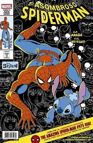 Venta Final SPIDERMAN VOL 2 255 EL ASOMBROSO SPIDERMAN 03 PORTADA ALTERNATIVA DISNEY STITCH