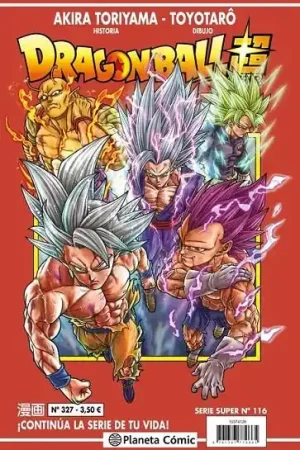DRAGON BALL 327 SERIE ROJA SUPER 116 Liquidación