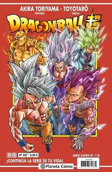 DRAGON BALL 327 SERIE ROJA SUPER 116 Liquidación