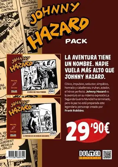 Precio Reducido PACK JOHNNY HAZARD TIRAS DIARIAS