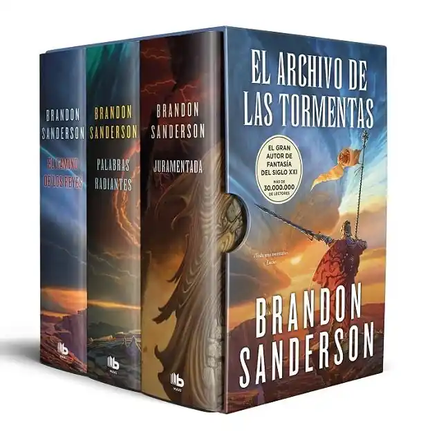 Venta Final EL ARCHIVO DE LAS TORMENTAS (ESTUCHE CON LOS 3 PRIMEROS LIBROS)