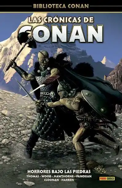 BIBLIOTECA CONAN LAS CRÓNICAS DE CONAN 05 HORRORES BAJO LAS PIEDRAS Envío Inmediato