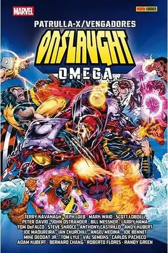 PATRULLA-X/VENGADORES ONSLAUGHT OMEGA Disponible Ahora