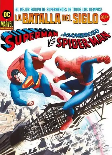 SUPERMAN VS. EL ASOMBROSO SPIDERMAN, DC / MARVEL TREASURY EDITION PORTADA ALEX ROSS Oferta Flash