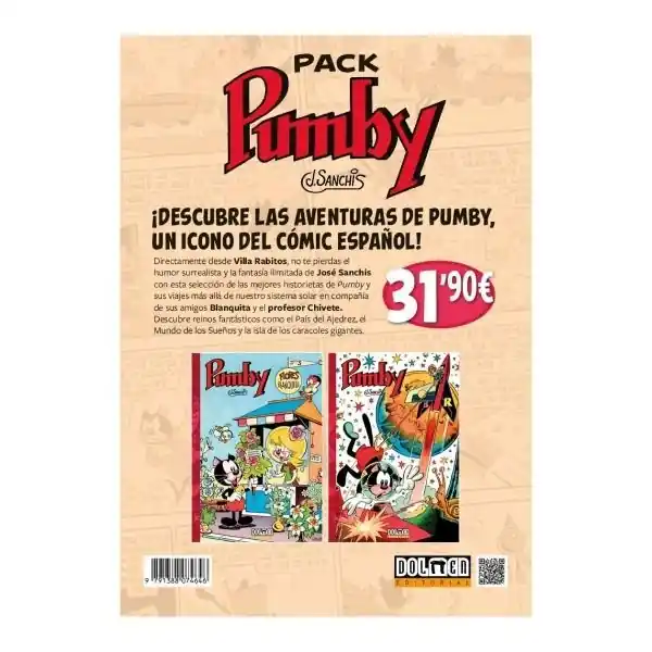 PACK PUMBY 2 + 3 Precio De Fábrica