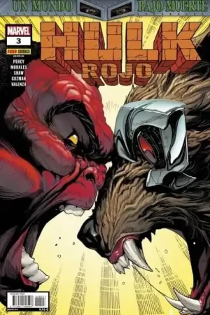 UN MUNDO BAJO MUERTE HULK ROJO 03 Gran Oferta