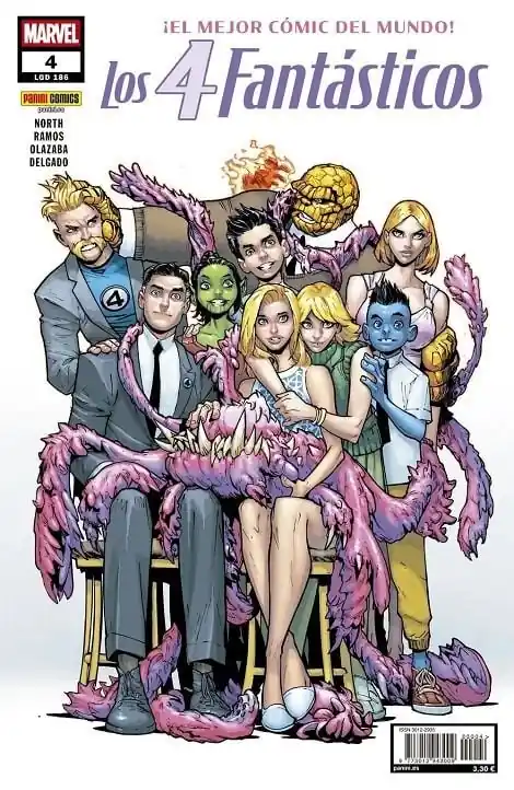 LOS CUATRO FANTÁSTICOS 04 (LGD 186) Venta Final