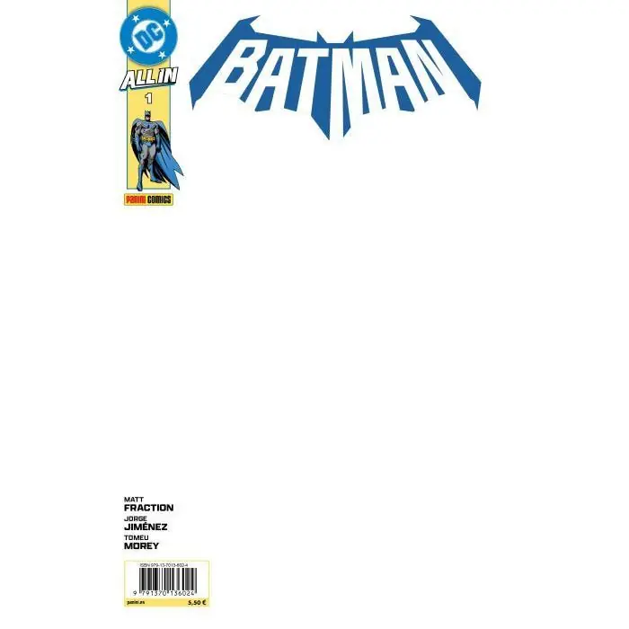 Ordena Ya ALL IN BATMAN 01 (PORTADA BLANCA)