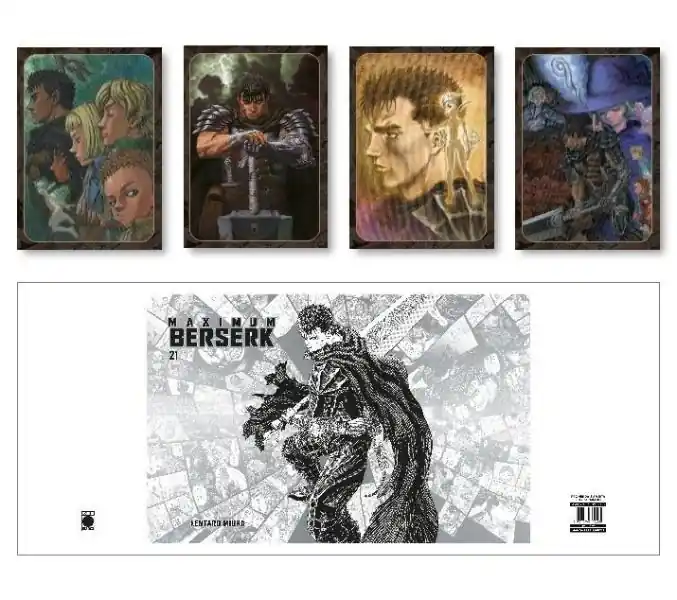 Ordena Ya BERSERK (ED. MAXIMUM) Nº 21 (SOBRECUBIERTA ALTERNATIVA + SET DE POSTALES)