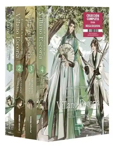 Últimas Unidades PACK EL SISTEMA DE AUTOSALVACIÓN DEL VILLANO ESCORIA (Novela) (Serie Completa)
