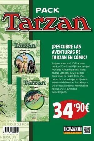 Descuento PACK TARZAN DE BURNE HOGARTH 01 + 02 (1937-1941)
