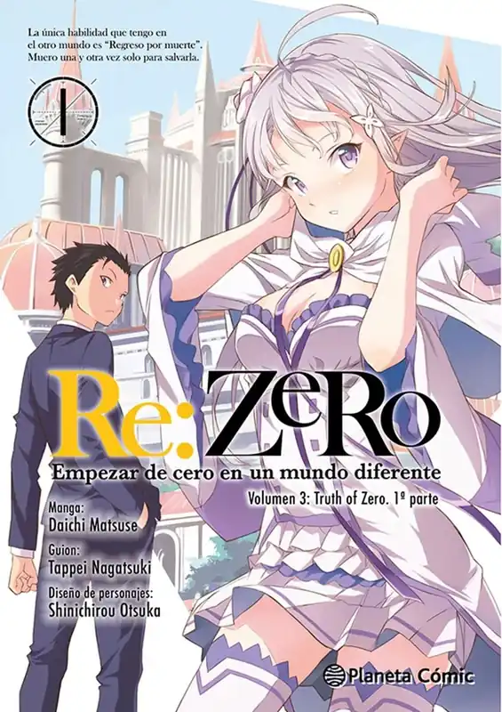 Económico RE ZERO VOLUMEN 03 Nº01 (Manga)
