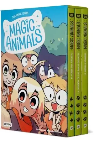 ESTUCHE MAGIC ANIMALS (1+2+3) Oferta