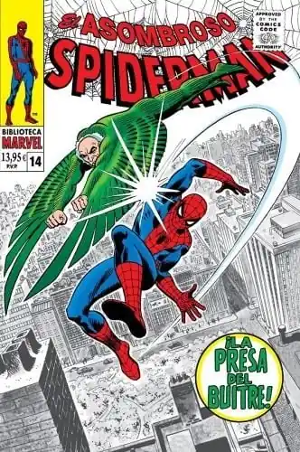 Súper Precio EL ASOMBROSO SPIDERMAN 14 1968 (Biblioteca Marvel 102)