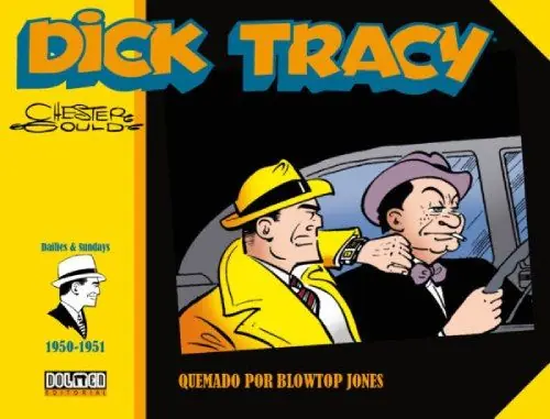 Venta Final DICK TRACY. QUEMADO POR EL BLOWTOP JONES (1950-1951)