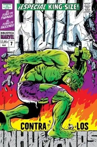 Más Vendido EL INCREIBLE HULK 07 1968-69 (Biblioteca Marvel 100)