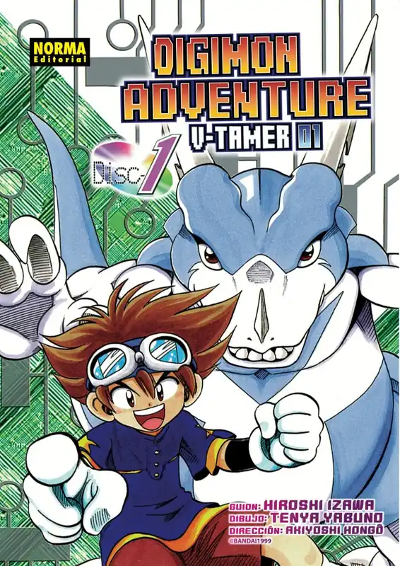 DIGIMON ADVENTURE V-TAMER 01 Nº 01 Entrega Rápida