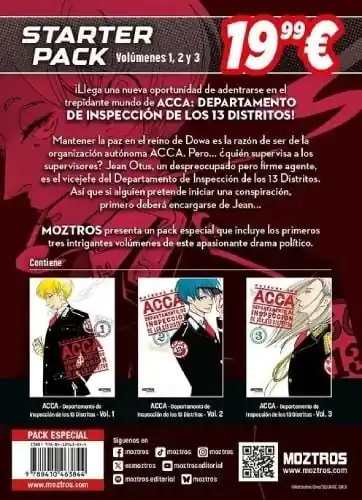Compra Ahora PACK ACCA DEPARTAMENTO DE INSPECCIÓN DE LOS 13 DISTRITOS 01+02+03