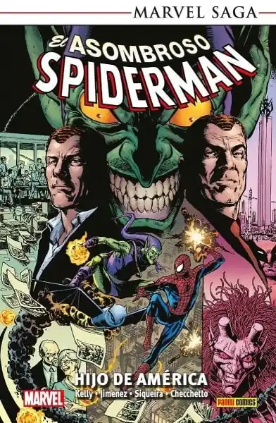 Última Versión EL ASOMBROSO SPIDERMAN 22 HIJO DE AMÉRICA (MARVEL SAGA TAPA BLANDA)