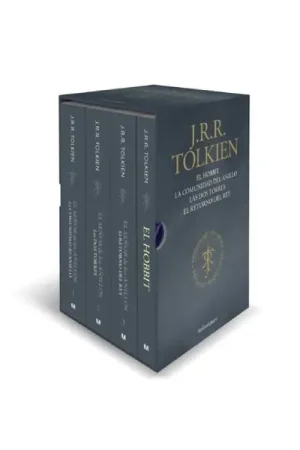 ESTUCHE TOLKIEN (EL HOBBIT + EL SEÑOR DE LOS ANILLOS) (TAPA BLANDA) (Novela) Directo De Fábrica