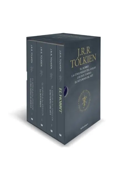 ESTUCHE TOLKIEN (EL HOBBIT + EL SEÑOR DE LOS ANILLOS) (TAPA BLANDA) (Novela) Directo De Fábrica