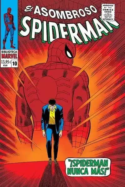 EL ASOMBROSO SPIDERMAN 10 1967 (Biblioteca Marvel 65) Favorito De Clientes