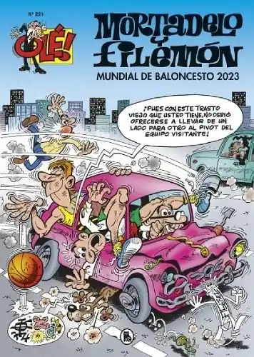 Envío Exprés OLÉ MORTADELO 221 MUNDIAL DE BALONCESTO 2023