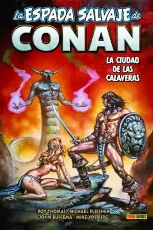 Alta Calidad BIBLIOTECA DE CONAN. LA ESPADA SALVAJE DE CONAN 19 LA CIUDAD DE LAS CALAVERAS