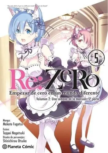 Marca Reconocida RE ZERO VOLUMEN 02 Nº05 (Manga)