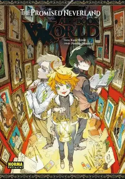 THE PROMISED NEVERLAND ARTBOOK. WORLD Certificado