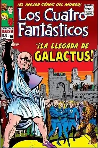 Precio Económico LOS CUATRO FANTÁSTICOS 10 1966 (Biblioteca Marvel 46)