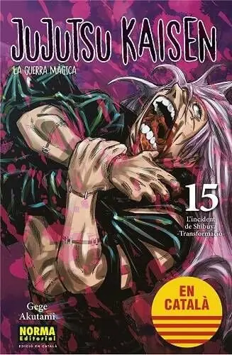 Envío Inmediato JUJUTSU KAISEN 15 (Edició en català)