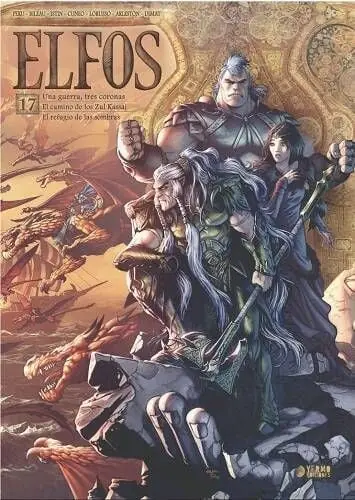 Gran Oferta ELFOS 17 UNA GUERRA, TRES CORONAS / EL CAMINO DE LOS ZUL KASSAI / EL REFUGIO DE LAS SOMBRAS