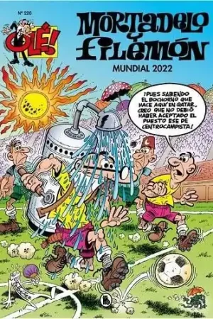 OLÉ MORTADELO 220 MUNDIAL 2022 Promoción Exclusiva