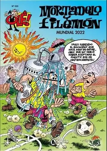 OLÉ MORTADELO 220 MUNDIAL 2022 Promoción Exclusiva